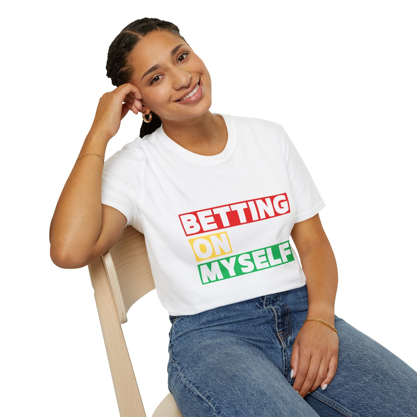 Betting On Myself Unisex Softstyle T-Shirt