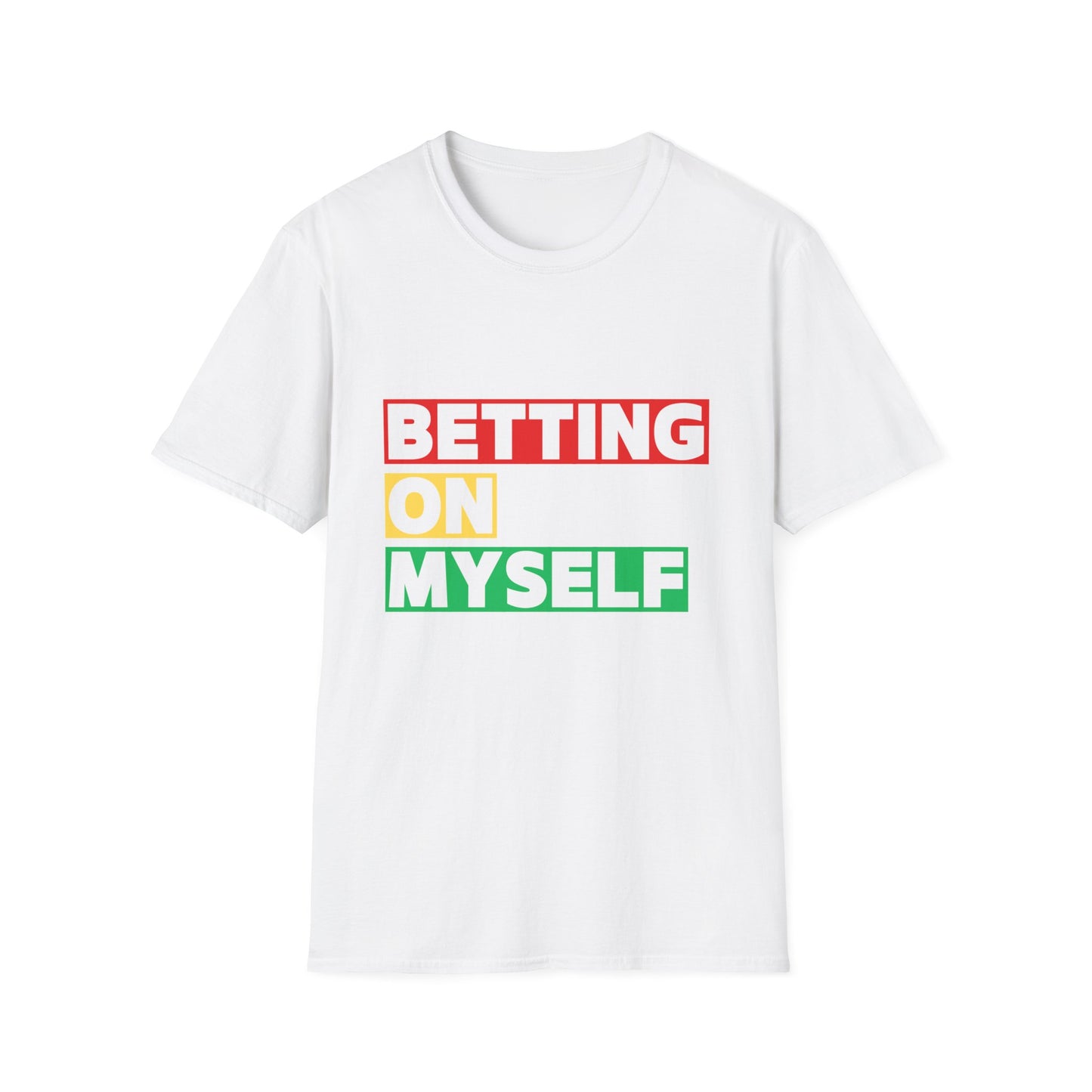 Betting On Myself Unisex Softstyle T-Shirt